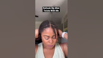 HOW TO REFRESH YOUR MINI TWISTS | NATURAL HAIR TIPS