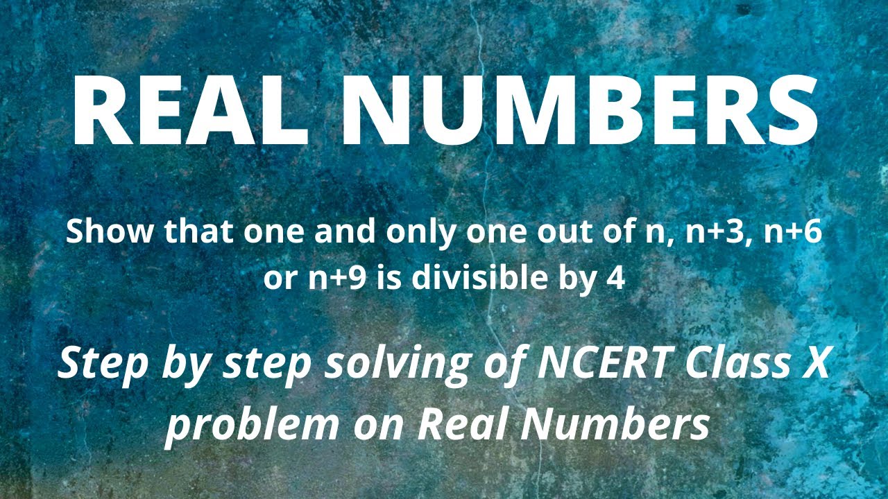 Real Numbers Class 10 Maths Chapter 1 Number System NCERT Maths real-numbers-class-10-maths-chapter-1-number-system-ncert-maths