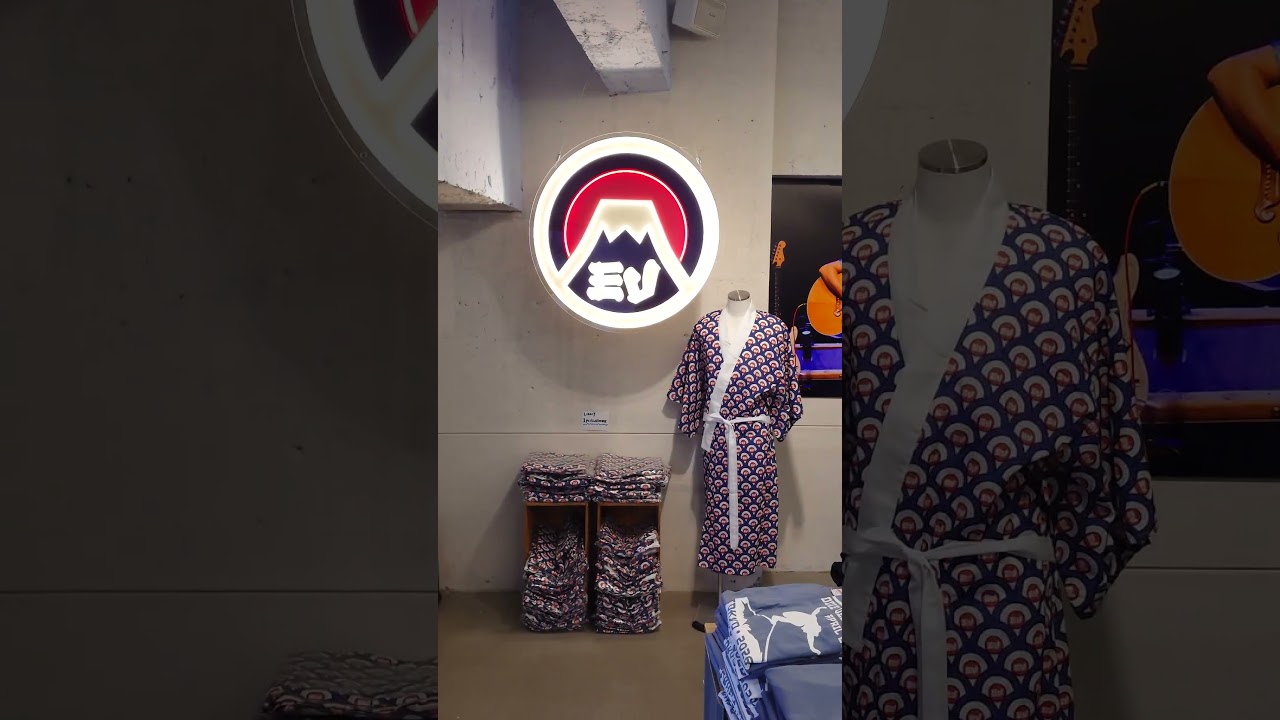 Eddie Vedder 日本ツアー2026 ポップアップ限定 浴衣 Eddie Vedder Pop Up Shop Tokyo 2026 #shorts #eddievedder #pearljam