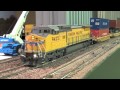 Video 2 Train Layout HO Shelf Driline Yard Addition