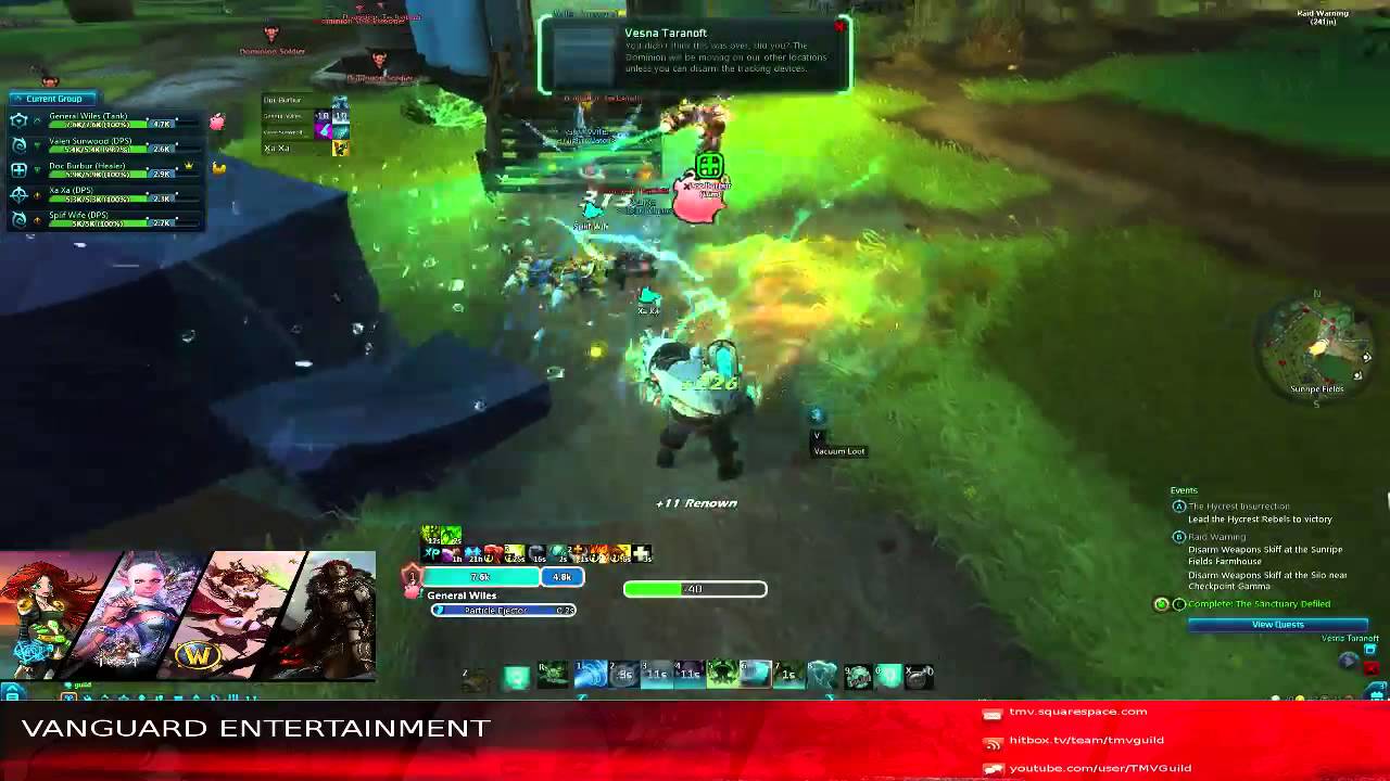 Wildstar - Hycrest Insurrection (Lvl 15 Exile Adventure)