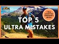 Top 5 ultra running mistakes not to make (endurance coach Ian Sharman's training advice)