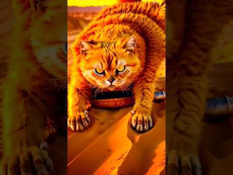 Fire Cat #cutecat