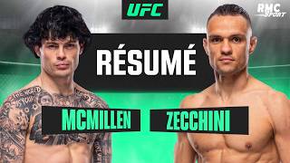 Résumé UFC : Une GUERRE TOTALE entre le protégé de Sean O'Malley, McMillen, et Zecchini !