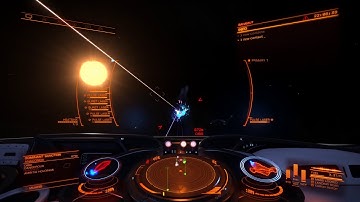 Elite Dangerous Testing 7 Laser Imp Cutter Build Against NPC Conda