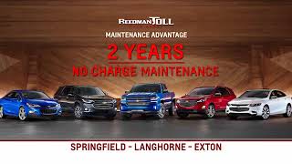 Reedman Toll Chevrolet- August 2018 Specials