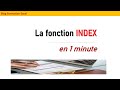 La fonction index