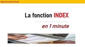 La fonction INDEX