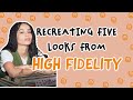 recreating rob's looks from high fidelity!