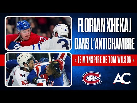 Florian Xhekaj Dans L Antichambre Après Son Premier Match Mouvementé Dans La LNH 