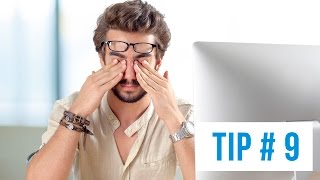 Tip #9: What should be done in an eye emergency? / Particles in the Eye