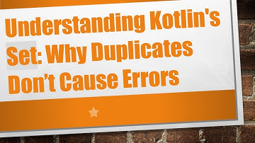Understanding Kotlin