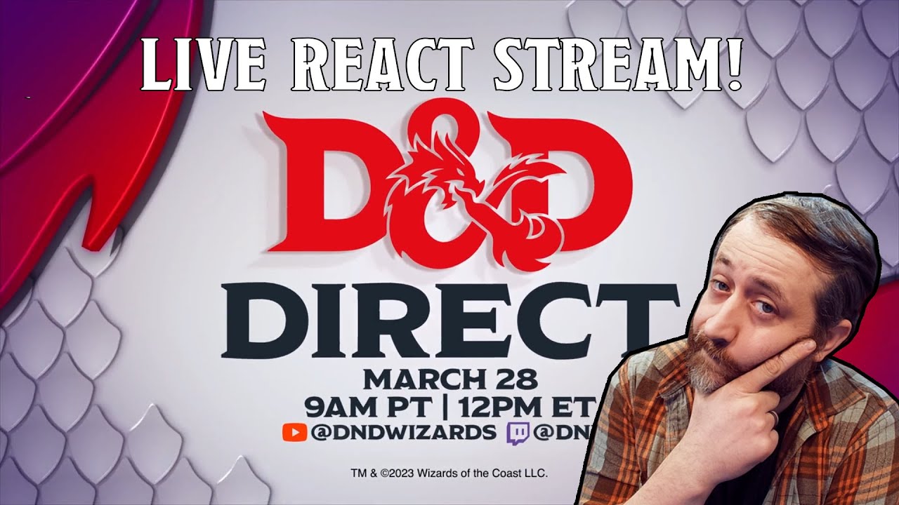 D&D Direct 2023 Live React! | Nerd Immersion