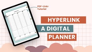 Getting started with PDF-Linkr | Hyperlinked Digital Planner