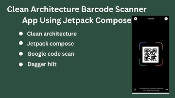 Qrcode & Barcode Scanner App Using Jetpack Compose || Clean Architecture || Google Code Scan Api