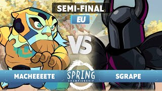 Macheeeete vs Sgrape - Winners Semi-Final - Spring Championship 2023 - EU 1v1