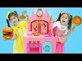 Suri Plays with Princess Kitchen Play Set & Food Toys for Kids