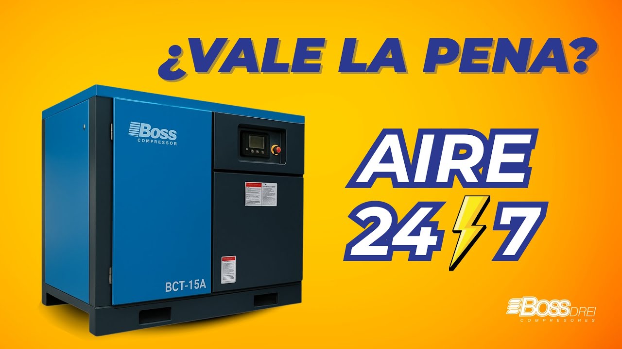 ¿PISTÓN O TORNILLO? | Boss Drei Compresores