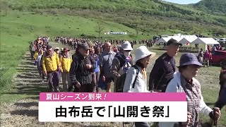 Over 1,000 hikers flock to Mount Yufu for its 