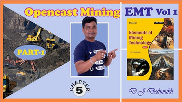 Opencast mining ll EMT D J Deshmukh ll Chapter 5 ll Part-1 ll objective questions