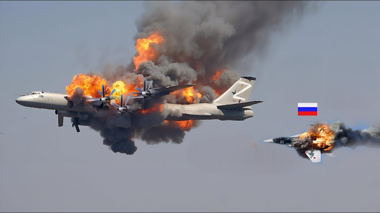 1 минуту назад! Система ПВО Украины NASAMS сбила семь российских бомбардировщиков Ту-95