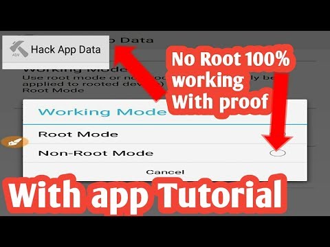 Hack any games with HACK APP DATA - No Root(2018)