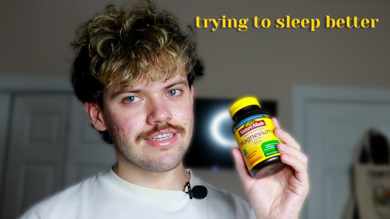 trying magnesium glycinate for sleep my personal experience YouTube