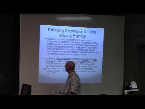 Intro Statistics, Lec