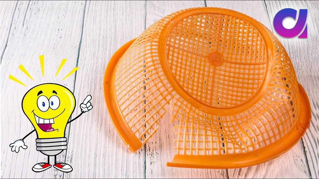 DIY Waste Basket Craft Idea Best out of waste Artkala YouTube