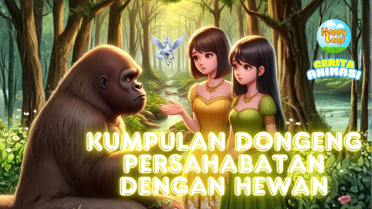 kumpulan dongeng persahabatan dengan hewan | cerita kartun animasi dongeng bahasa indonesia terbaru
