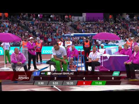 Lahouari Bahlaz | Gold Men’s Shot Put F32 | Final | London 2017 World Para Athletics Championships