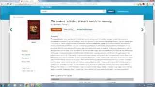 How to use the library catalog