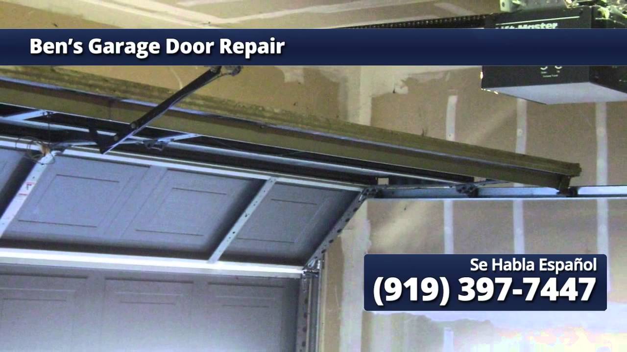 Garage Door Repair Cary - YouTube