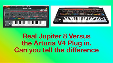 Real Jupiter 8 vs Arturia Plug in. Difficult to hear the difference?
