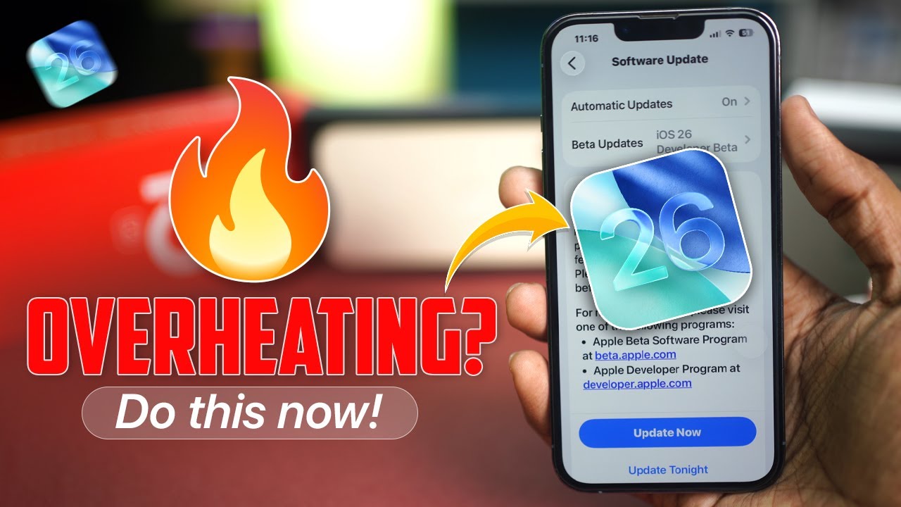 iPhone Overheating After iOS 26 Beta? Here’s How to Fix It Fast! - YouTube