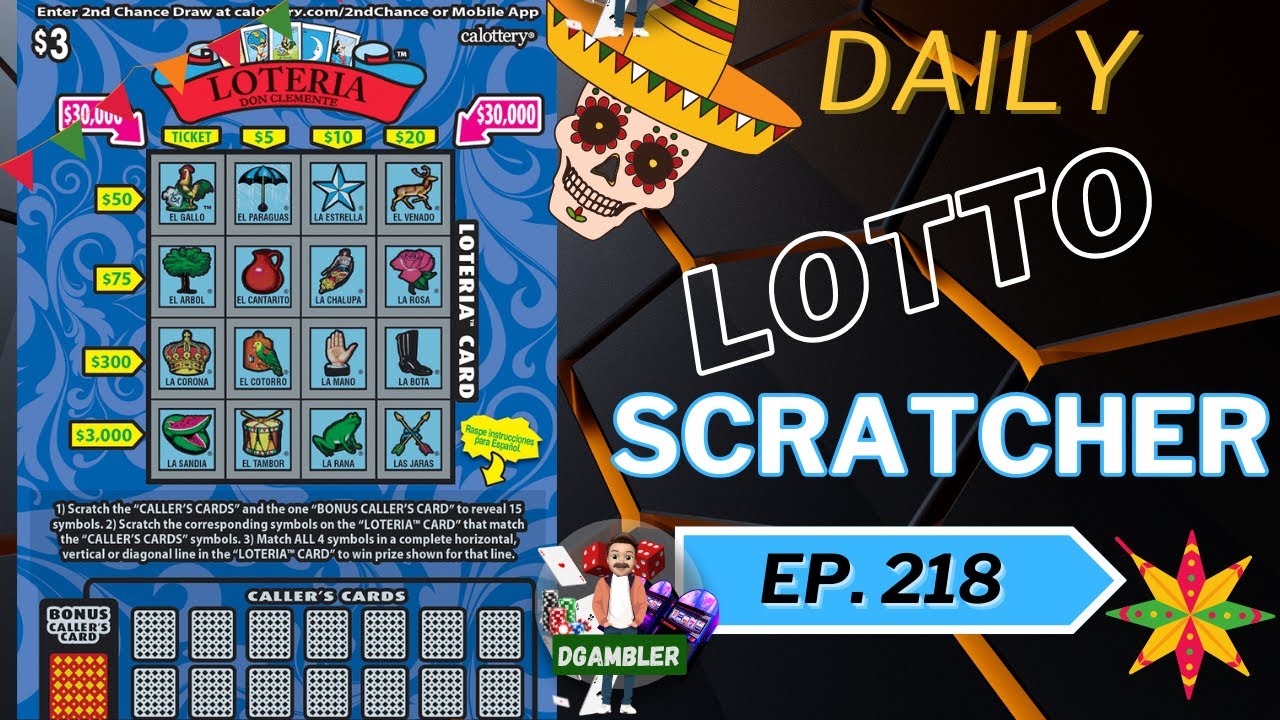 CA Lottery's 30,000 Loteria Don Clemente Scratcher did we win? YouTube