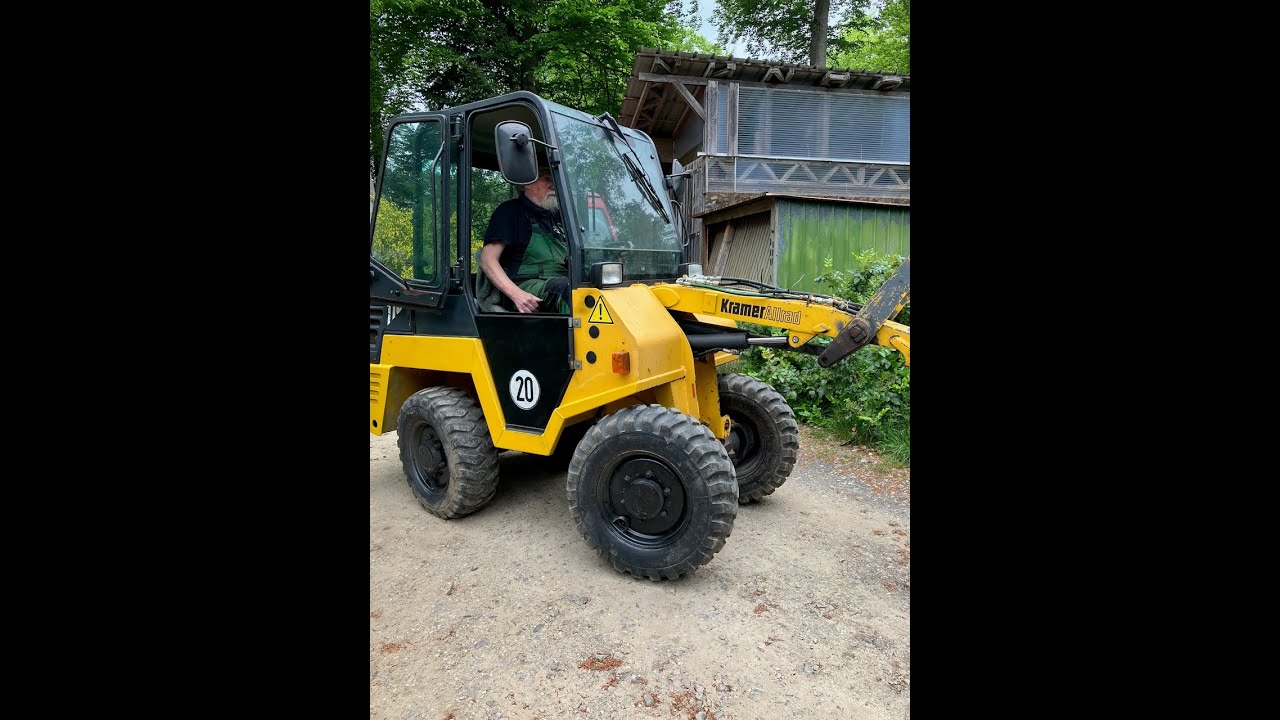 Kramer 118 im Wintereinsatz