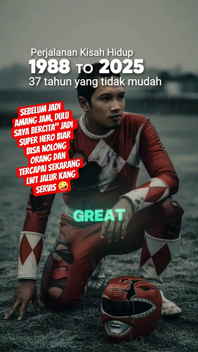 Siapa dulua yang rebutan mau jadi Ranger merah #powerranger #amangjambanjarmasin