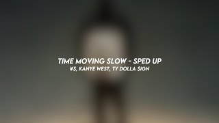 TIME MOVING SLOW - ¥$, kanye west, ty dolla $ign (sped up)