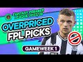 WAY TOO EXPENSIVE | FPL players to AVOID | Fantasy Premier League Tips 2023/24