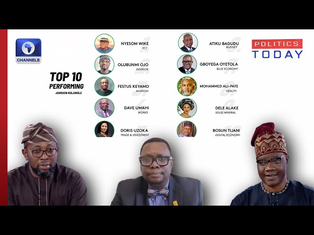 Analysts Rate Tinubu's Ministers, List Ten Best Performers class=