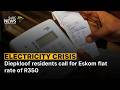 Diepkloof residents call for Eskom flat rate of R350