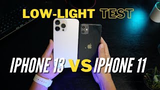 iPhone 13 Pro Max VS iPhone 11 Low-light Test
