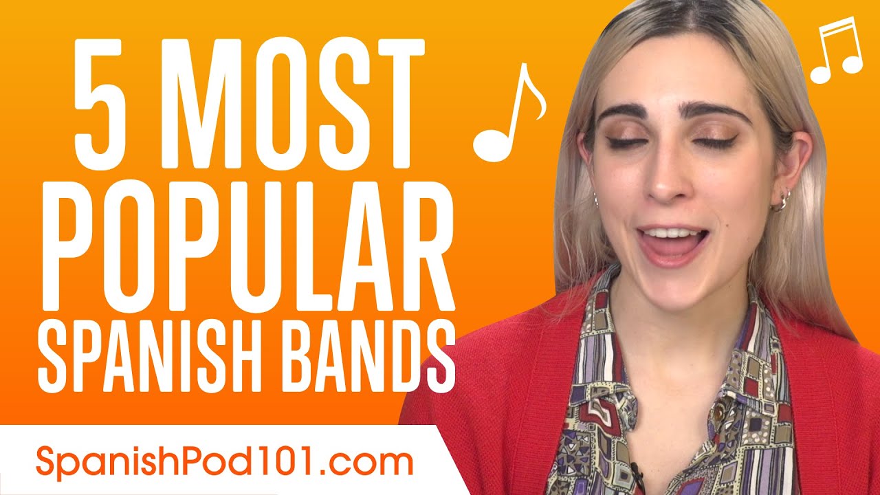 ⁣5 Most Popular Spanish Bands