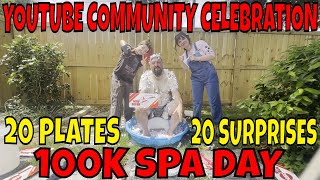 SPA DAY 100k Plate GIVEAWAY OLDSKULENERD and Friends