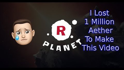 R Planet Introduction and My Mess Up