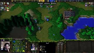 LawLiet (NE) vs Lyn (ORC) - WarCraft 3 - Doubi Ancient of Wonders Race War -  WC3911