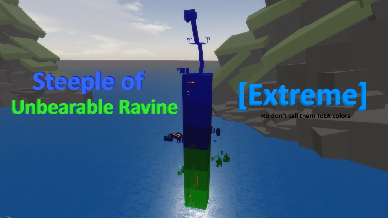 Steeple of Unbearable Ravine [Extreme] | Tower Creator, Showcase - YouTube