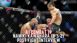 A1 Combat 19 | Namiki Kawahara Talks Flyweight Championship Win, Making A1 Combat History & More!