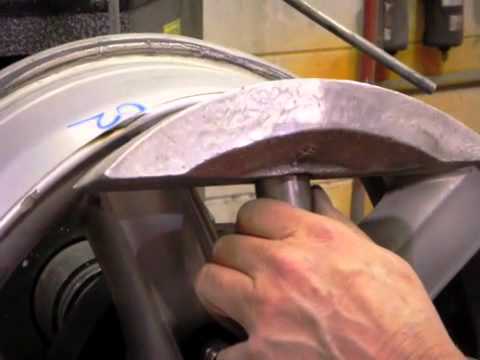 wheel rim repair